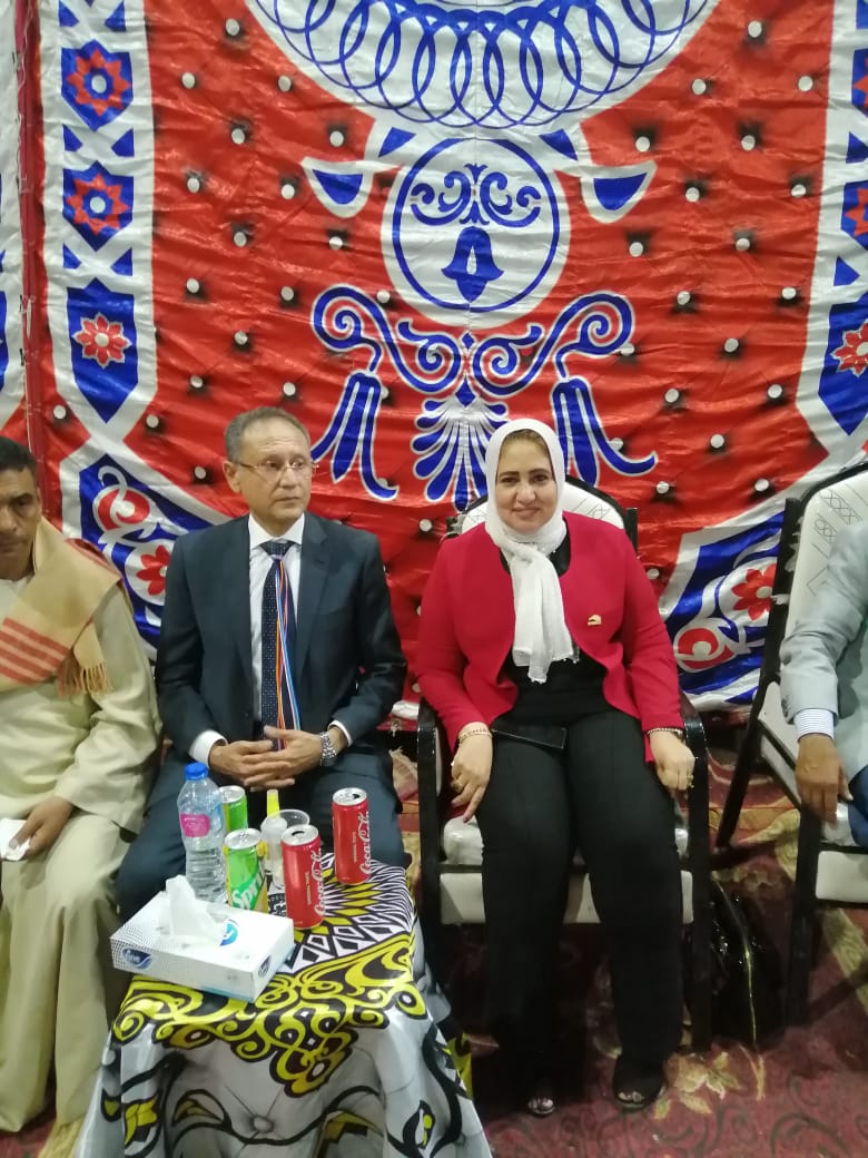 صور.. جولات مكوكيه للنائبه سحر صدقي لدعم مرشحي مستقبل وطن بانتخابات الشيوخ بقنا