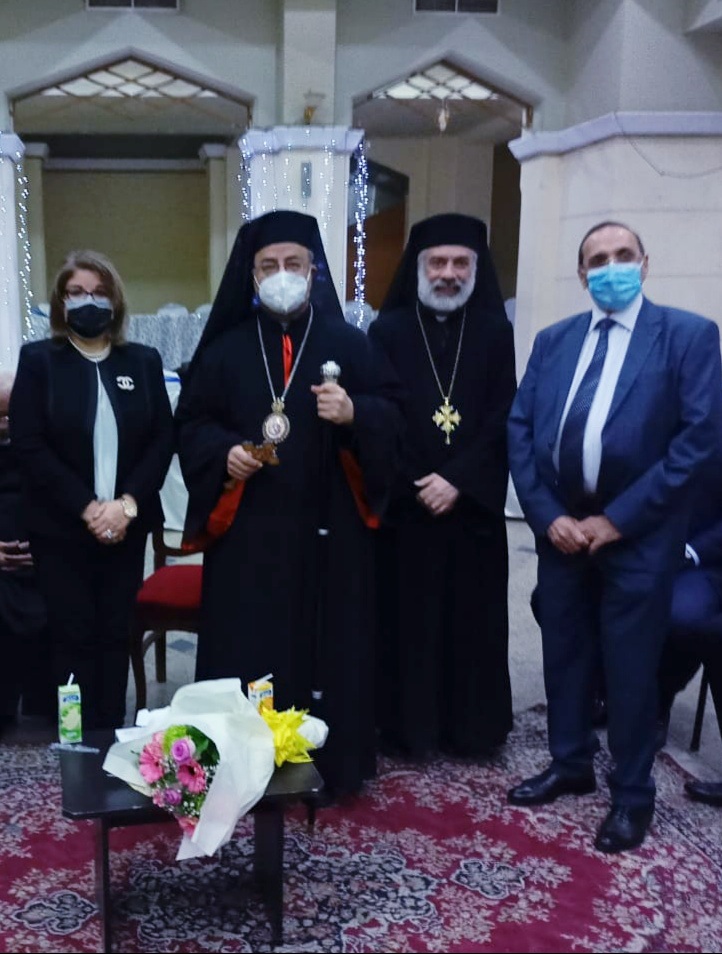 المستشار عبد الوهاب عبد الرازق يهنىء الاقباط الكاثوليك بعيد الميلاد المجيد