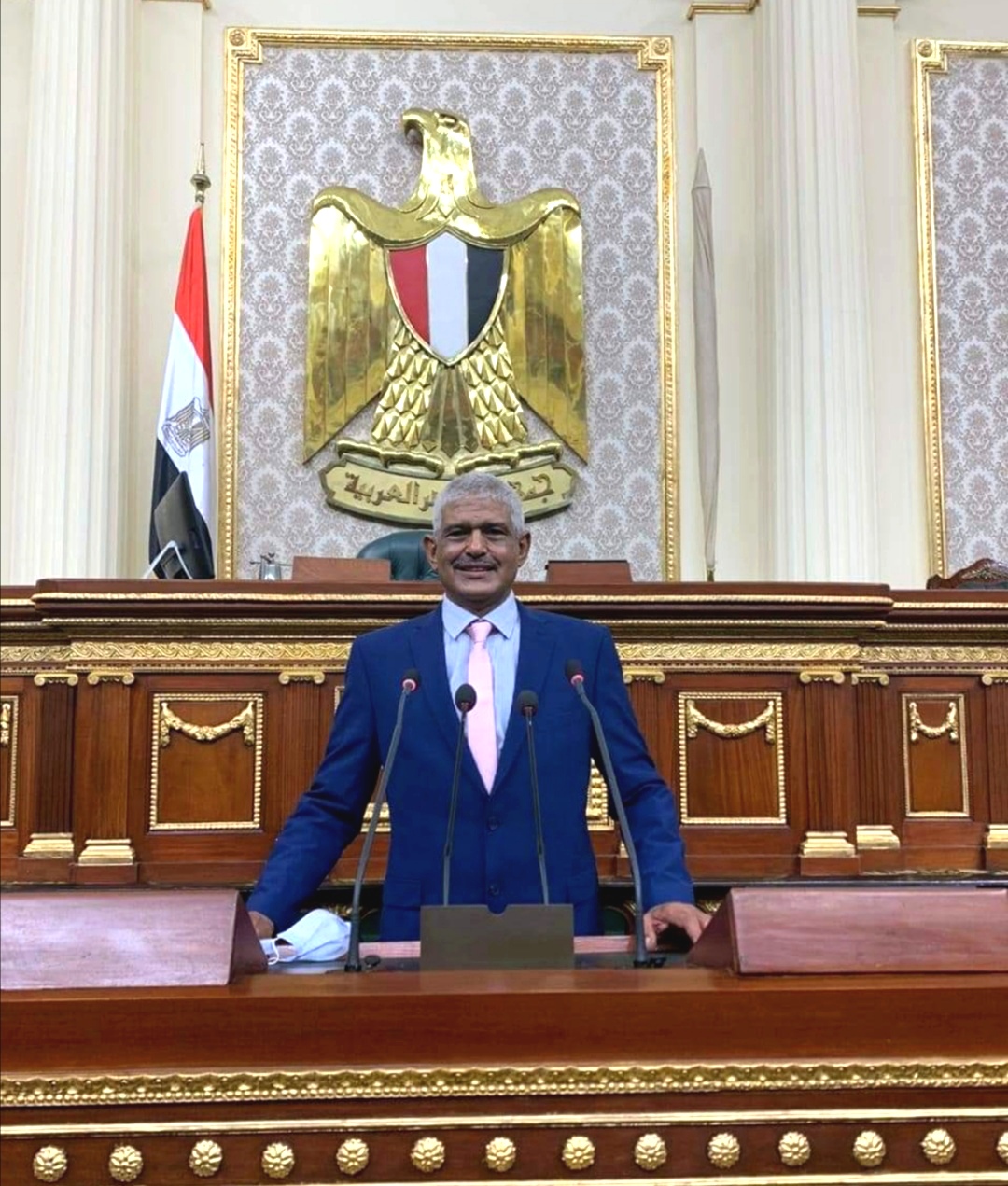 مصطفي بدران : احمل حزمة تشريعات ورؤي للنهوض بالاقتصاد والصناعه الوطنيه