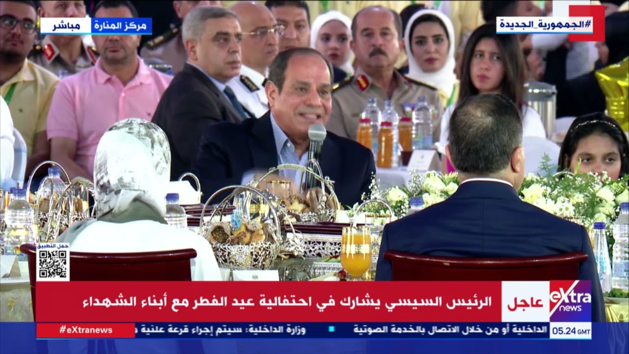 خلف الله يهنيء الرئيس السيسي ووزير الدفاع ووزير الداخلية بعيد الفطر المبارك