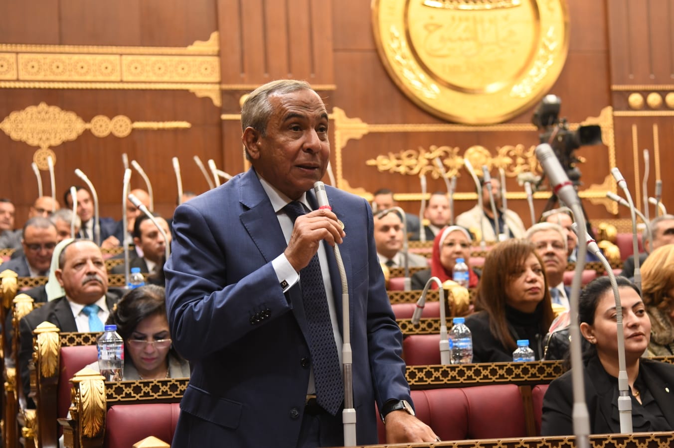 النائب طارق رسلان يطالب الحكومة بحصر النتائج الايجابيه لقمة المناخ وترجمتها الي خطط تساهم في دعم التنميه