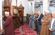 بجهود النائب «طارق رسلان » وبتكلفة  ٢ مليون و ٤٠٠ ألف جنيه محافظ قنا يفتتح مسجد الفتح بجزيرة العبل
