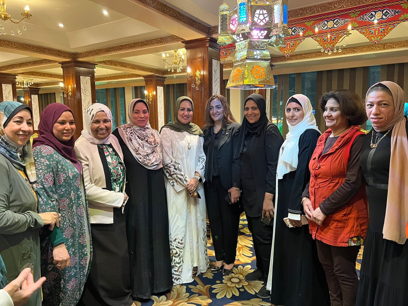 النائبه سحر صدقي وأمانة المرأة بمستقبل وطن بقنا تنظم حفل أفطارها السنوي
